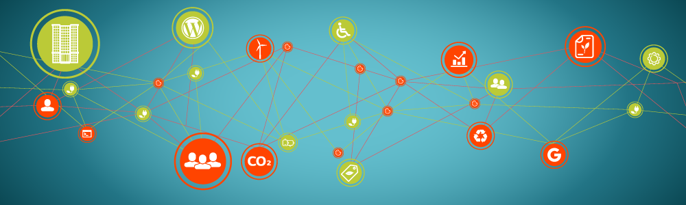 Graphic illustrating a digital supply chain